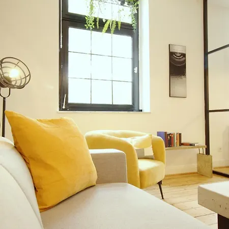 Lejlighed Zentrales Newyork-designapartment Mit 2 Betten Nahe Messe L Flughafen Duisburg